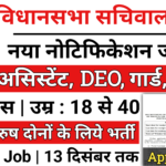 Vidhan Sabha Recruitment