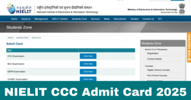 NIELIT CCC, NIELIT CCC Admit Card December 2024, sarkarijob, sarkari job, sarkari result, sarkari exam, freejobalert