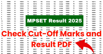 MPPSC, MPPSC State Eligibility Test MP SET Result 2025,sarkarijob, sarkari job, sarkari result, sarkari exam, freejobalert