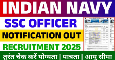 navy, Indian Navy SSC Officer January 2026 Online Form, sarkarijob