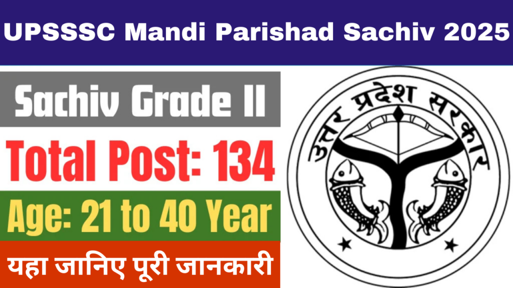 UPSSSC, UPSSSC Mandi Parishad, UPSSSC Mandi Parishad Sachiv Grade II Exam Date | Eligibility Result 2025, sarkarijob, sarkari job, sarkari result, sarkari exam, freejobalert