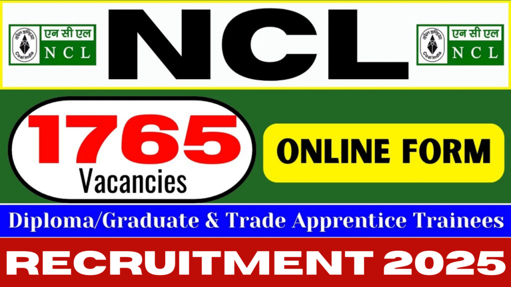 NCL, NCL CIL ITI / Diploma / Graduate Apprentices Online Form 2025,sarkarijob, sarkari job, sarkari result, sarkari exam, freejobalert, sarkarijobfind, sarkari job find, sarkari job, sarkariresult, sarkariexam