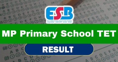 MPESB, MPESB Primary School TET Result 2025,sarkarijob, sarkari job, sarkari result, sarkari exam, freejobalert