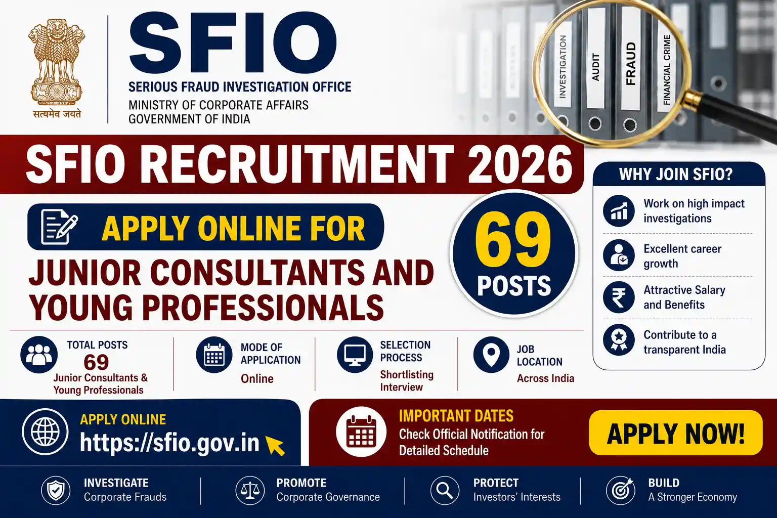 SFIO Recruitment 2026, sarkari job, sarkari result, sarkarijob, sarkariexam, sarkari naukari, sarkarijobfind, sarkari job find, freejobalert, sarkariresult, sarkari exam, sarkari ujala