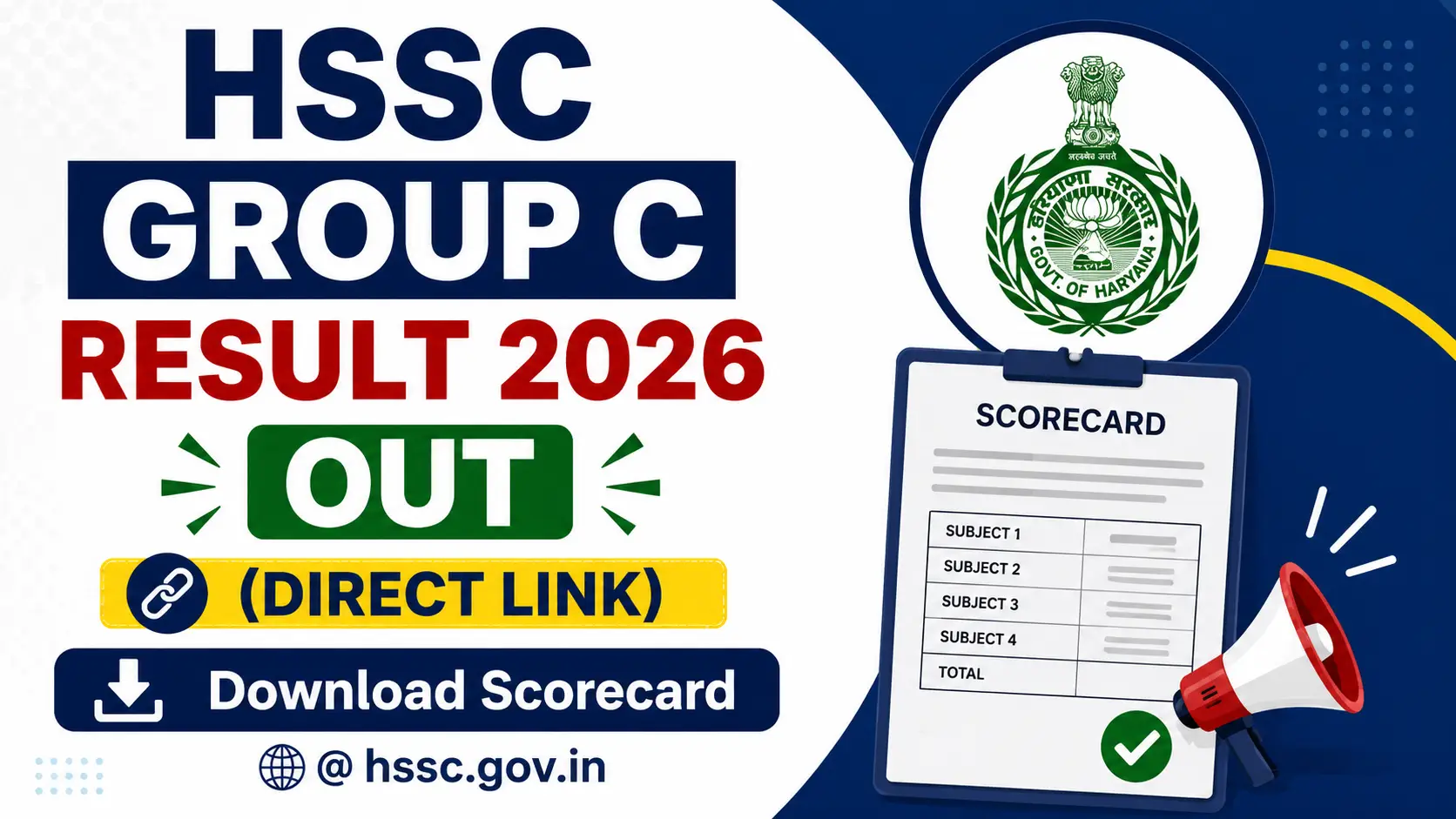 HSSC Group C Result 2026, HSSC Group C Result 2026