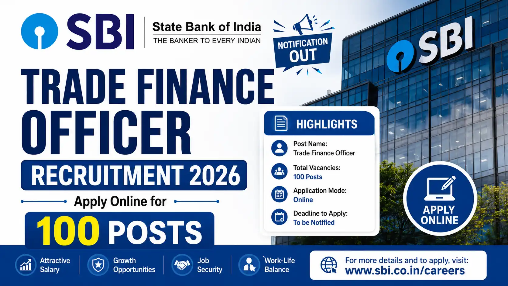 SBI Trade Finance Officer Recruitment 2026, sarkari job, sarkari result, sarkarijob, sarkariexam, sarkari naukari, sarkarijobfind, sarkari job find, freejobalert, sarkariresult, sarkari exam, sarkari ujala