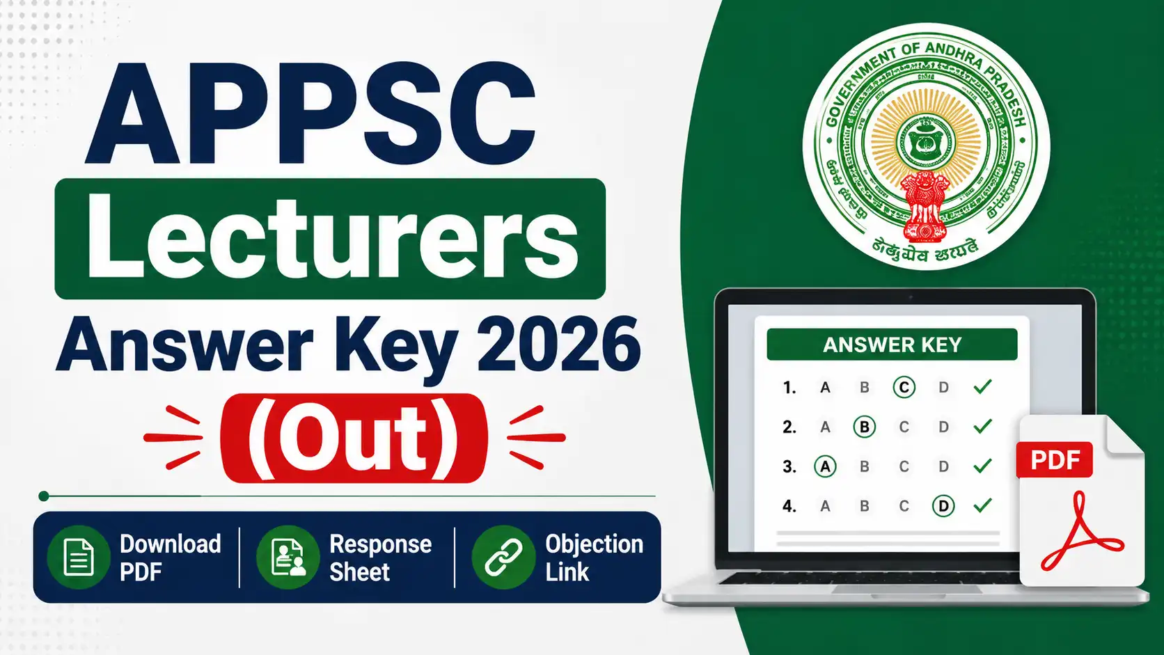 APPSC Lecturers Answer Key 2026, sarkari job, sarkari result, sarkarijob, sarkariexam, sarkari naukari, sarkarijobfind, sarkari job find, freejobalert, sarkariresult, sarkari exam, sarkari ujala