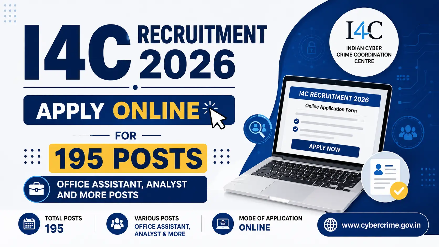 I4C Recruitment, sarkari job, sarkari result, sarkarijob, sarkariexam, sarkari naukari, sarkarijobfind, sarkari job find, freejobalert, sarkariresult, sarkari exam, sarkari ujala