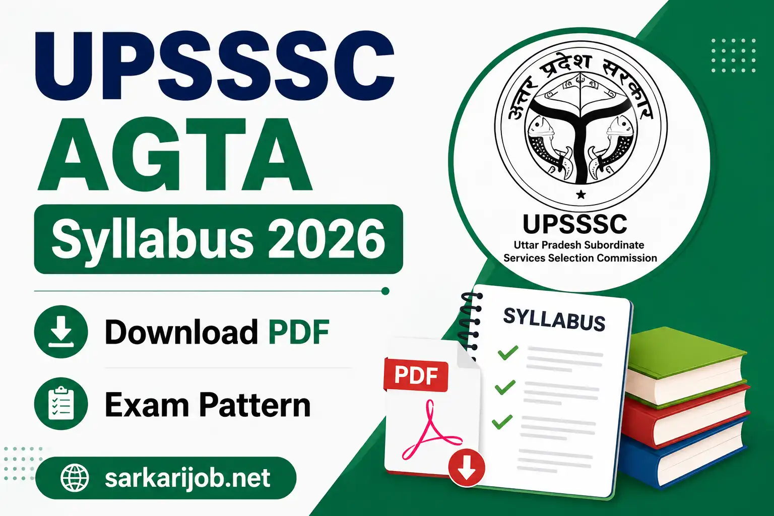 agta syllabus​, UPSSSC AGTA Syllabus 2026, sarkari job, sarkari result, sarkarijob, sarkariexam, sarkari naukari, sarkarijobfind, sarkari job find, freejobalert, sarkariresult, sarkari exam, sarkari ujala