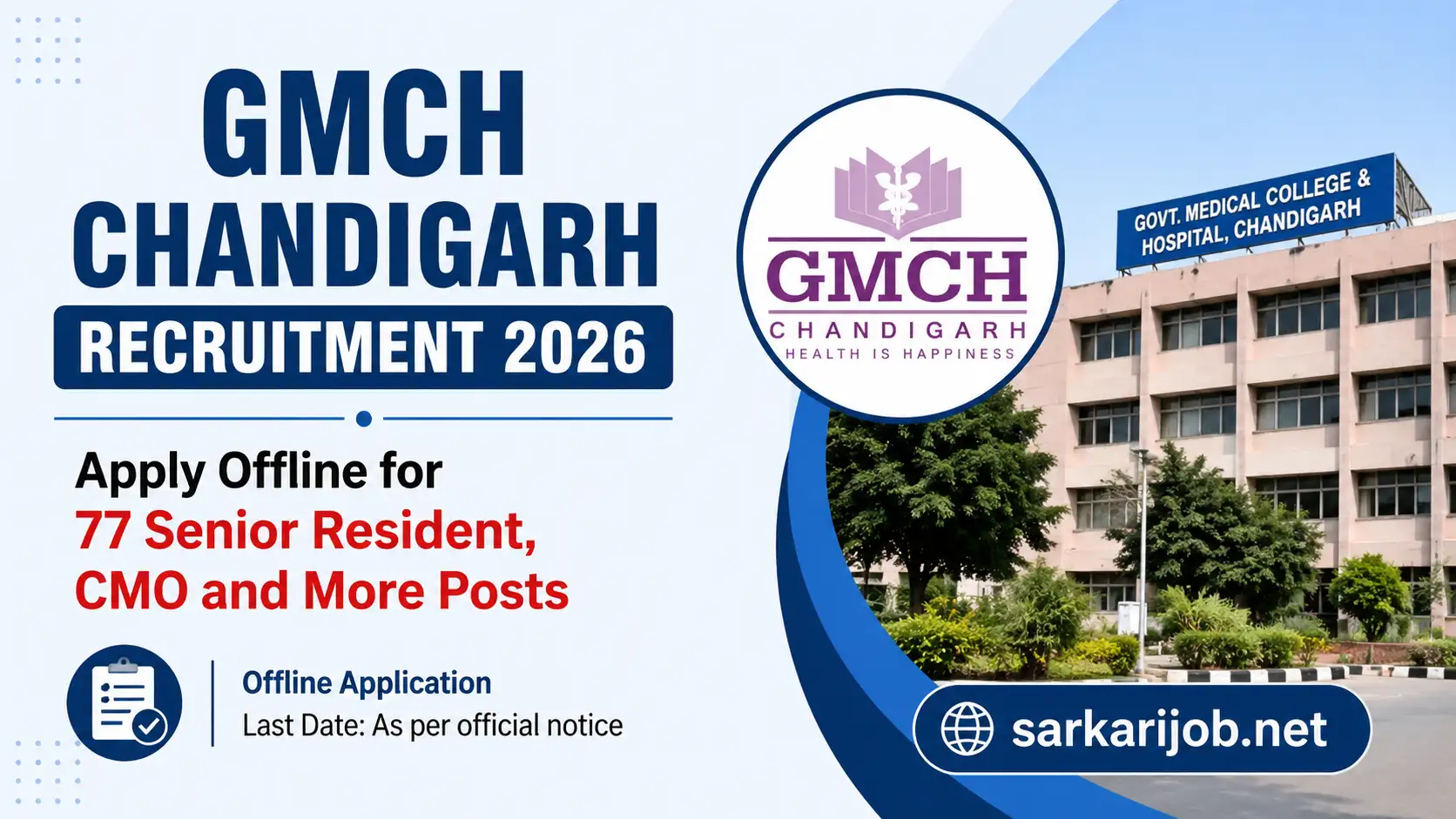 GMCH Chandigarh Recruitment 2026, sarkari job, sarkari result, sarkarijob, sarkariexam, sarkari naukari, sarkarijobfind, sarkari job find, freejobalert, sarkariresult, sarkari exam, sarkari ujala